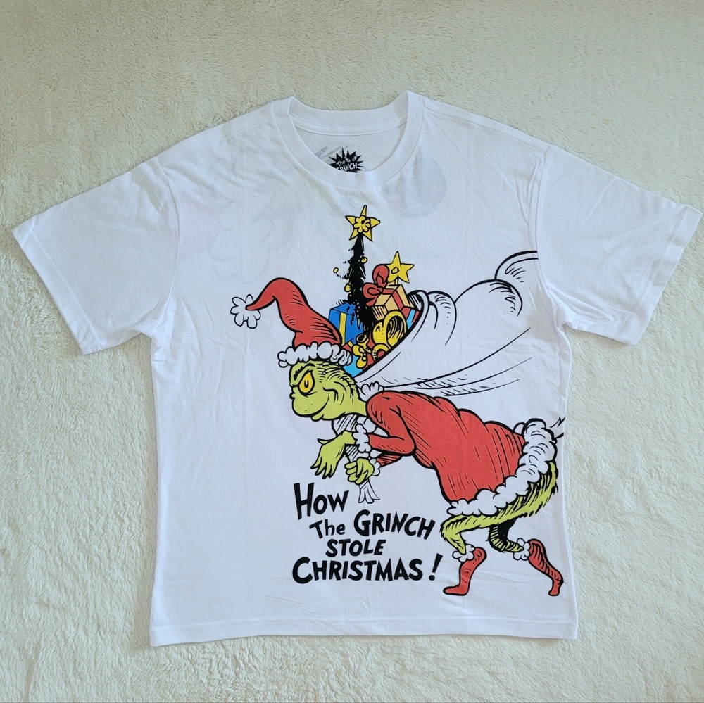Dr. Seuss "How The Grinch💚 Stole Christmas🎄!" Graphic Tee👕 - NWT - Picture 7 of 12